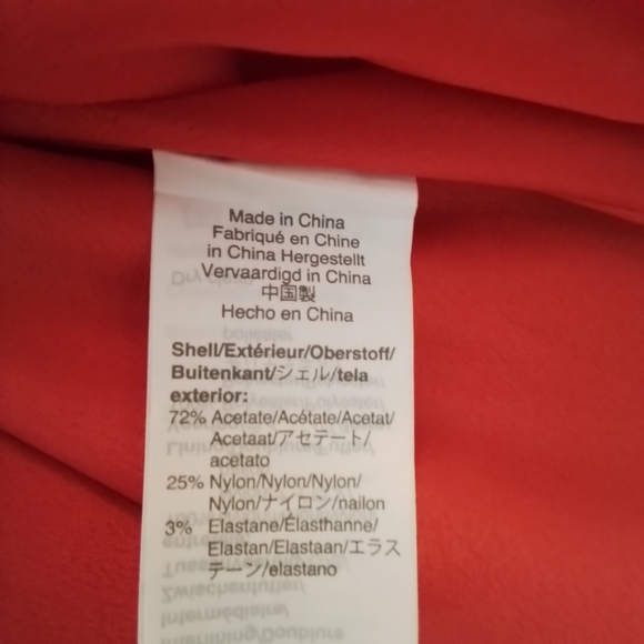 🎉HP🎉 J. Crew A-Line Holiday Red Spaghetti Strap Dress With Velvet Sash - 4 - Picture 15 of 15